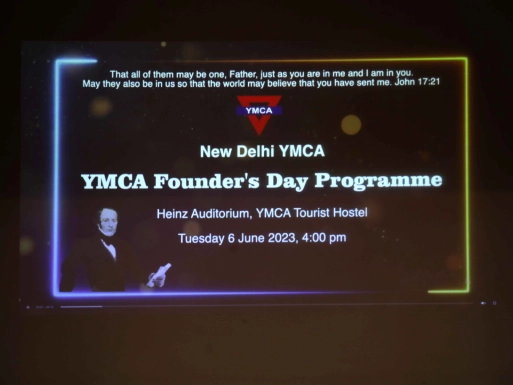 6th June Founder's Day Prog at New Delhi YMCA